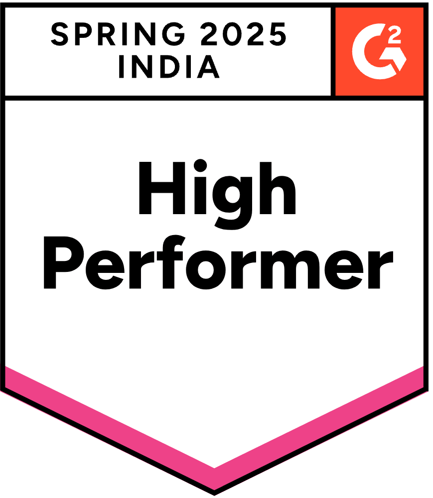 G2 Spring 2025 India: High Performer